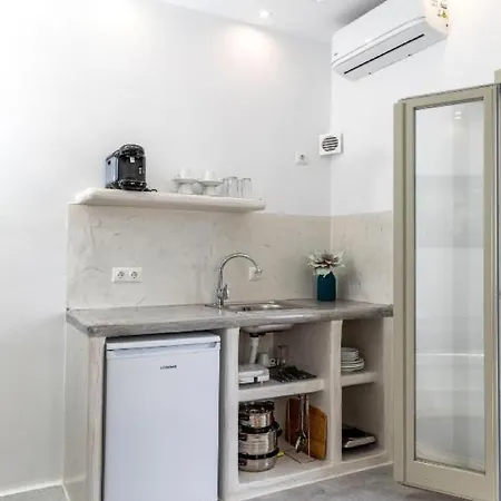 公寓 Superb Naxos Grand In The Heart Of Town Balcony